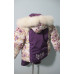 Зимний комбинезон purple-004