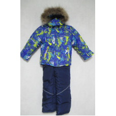 Зимний комбинезон blue-035