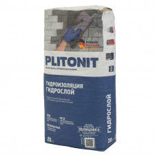 Гидроизоляция цементная Plitonit ГидроСлой 20 кг