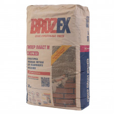 Штукатурка гипсовая Brozex GPM 53 Гипер Пласт М 30 кг